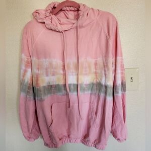 Mainstrip Tie Dye Cotton Blend Athletic Hoodie